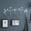 (White) Rustic Tree Branch Shape Hooks Clothing Towel Hanger Storage Rack For Home Kitchen Bedroom 2
