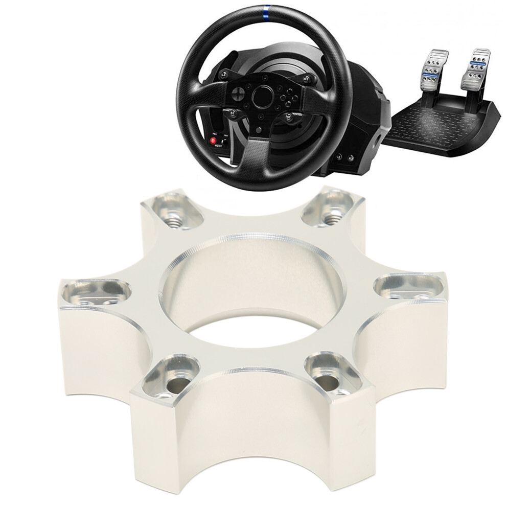 70Mm Aluminum Alloy Steering Wheel Adapter Plate For T300rs & Ferrari 599 9301353797014