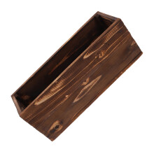Extra Plant Pots Wooden Planter Box For Railings Outdoor Garden Troughs Succulent Planter