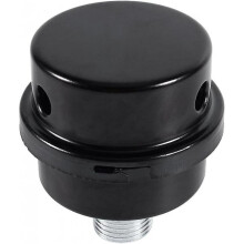 Health Gear Air Compressor Silencer Filter, 1/2" Thread Metal Air Compressor Intake Filter Sound Muffler Silencer
