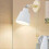 (White) Wall Lights with Pull Cord Switch E27 Pull Switch Bedroom 2