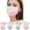 80pcs Disposable Gradient Face Mask 4ply Earloop Protective Breathable Face Mask 1