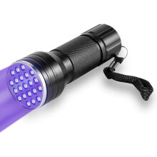 Uv Torch Ultraviolet Flashlight, Portable Torch Lamp, 21 Led Blacklight Uv Flashlight Torch for Pet Urine Detector, Find Stains On Clothes Carpet Rugs