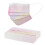 80pcs Disposable Gradient Face Mask 4ply Earloop Protective Breathable Face Mask 5
