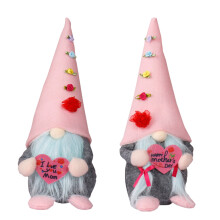 Mothers Day Gnome Lovely Ornament Doll for Creative Face Less