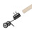 Lawn Rollers Weed hook on Wheels Broom Handle Home Gardening Weeding Tools 5