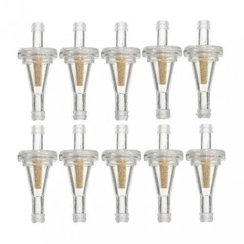 10pcs Universal Motorcycle Inline Gas Fuel Filter 14%ef%bc%82 for Atv
