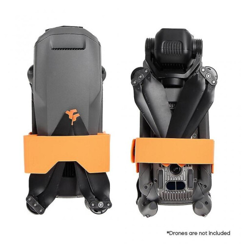 (Orange) Silicone Propeller Holder Quick Release Strap For Mavic3/3 Pro Accessories 1