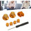 Gamepad Metal Buttons Aluminum Alloy Diy Replacement Game Controller Button Parts for Switch Pro Game Controller Electronics Screwdriver Gold 5