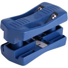 Wood Edge Banding Trimmer, Woodworking Tools Edge Bander Trimmer with Carbon Steel Blades, Pvc Plastic Edge Trimming Cutter Machine Manual Tail Trimmi