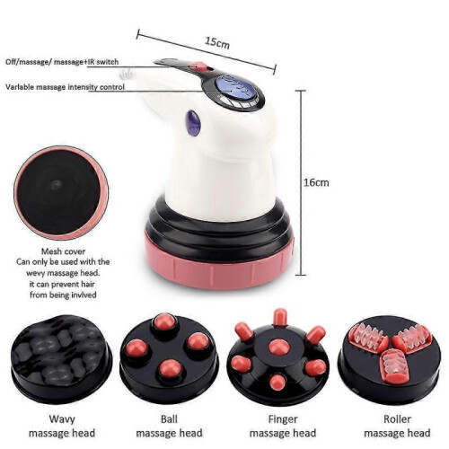 (EU Plug) Hand-held Electric Deep Body Sculpting Massager 2