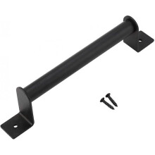 Sliding Barn Door Pull Handle, Black Heavy Duty Carbon Steel Pull Handle for Sliding Barn Door Gate Garage