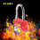 Heavy Duty Tag Lock 2-Piece Set With Unique Keys, Rustproof Isolation Locking For Equipment Care 2