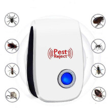 (4 Pcs, AU PLUG) Ultrasonic Indoor silent mouse repeller, insect repellent for kitchen and bathroom
