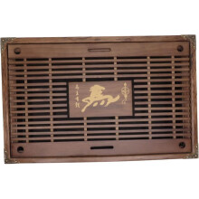 (Type a Light Black) Tea Serving Tray Non-fading Permutation Water Storage Space Tea Tray Drainage For Restaurant (type B)