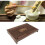 (Type a Light Black) Tea Serving Tray Non-fading Permutation Water Storage Space Tea Tray Drainage For Restaurant (type B) 5