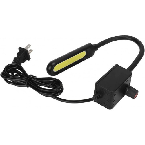 Flexible Work Light, Soft Gooseneck Easy Control Sewing Machine Light Magnetic for Family (us Plug)
