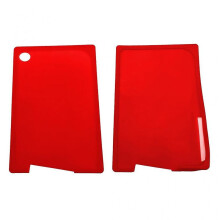 (Optical Drive Red) Silicone Skin Cover For Ps5 Console Dustproof Anti-scratch Anti-fall Protector