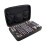 Battery Case AA AAA D C 9V Batteries Storage Bag with Internal 4