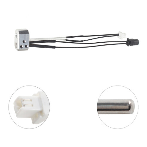 For MK4 Replacement Thermistor Hot End Heat Block Part 3D Printer