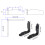 1set Adhesive Mounting Aluminum Plate Set for VORON 2.4 3D 3