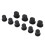 10PCS Black Plastic RC Bushing Adjuster for 1/7 MX 07 Trunk 14