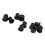 10PCS Black Plastic RC Bushing Adjuster for 1/7 MX 07 Trunk 4