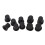 10PCS Black Plastic RC Bushing Adjuster for 1/7 MX 07 Trunk 16