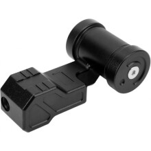 (Black) Schaltknauf, CNC Process, Cool Design, Aluminum Alloy, Verschleifest, Ergonomischer Schalthebel, Komfortser Flugzeug-Joystick fr Autos (Black)