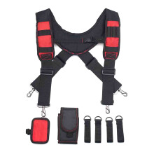 Magnetic Suspenders Tool Belt Suspenders with Large Moveable