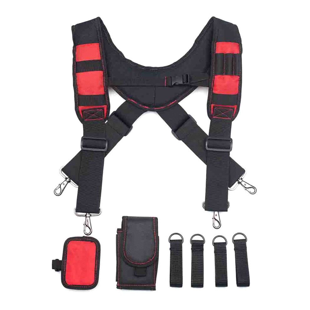 Magnetic Suspenders Tool Belt Suspenders With Large Moveable 7754000124251