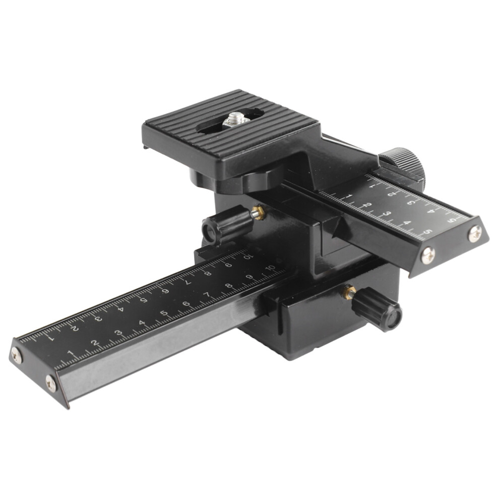 Durable Macro Focusing Slider Rail: 10Cm Longitudinal 5Cm Lateral Move 7621353800388