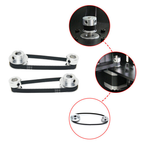 Versatile Aluminum Timing Pulley 20&36 Teeth for Milling 1