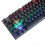 (Gray) MK808 LOL Gaming Keyboard 104 Keys USB Wired Mechanical Colorful Backlight Office Computer Keyboard 4