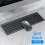 (Gray) Rechargeable Wireless Bluetooth Keyboard and Mouse Set For IOS iPad Android PC 4