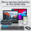(Black) Rechargeable Wireless Bluetooth Keyboard and Mouse Set For IOS iPad Android PC 3