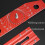 Upgraded 15" Woodworking Edges Ruler 0-75Adjustable Protractors 6