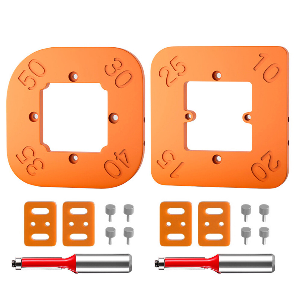 2Pcs Portable Radius Routing Templates For Accurate Edges 7754000127078