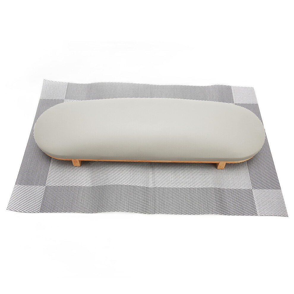 Soft PU Leather Nail Arm Rest Cushion Portable & Elastic Ideal for Salon & Spa