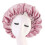 3 Pack Satin Silk Bonnet Sleep Cap Extra Large Jumbo Day And Night Cap Hat 1