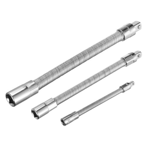 3Pcs Flexible Socket Extension Bar Set High Torques  Wrench