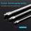 3Pcs Flexible Socket Extension Bar Set High Torques  Wrench 7