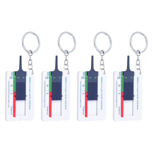 Small Plastic Treads Depth Measurer 0 to 20mm Ranges Precisions