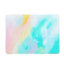(rainbow) ColorfulBody Floor Scales Glass Smart Electronic Scales