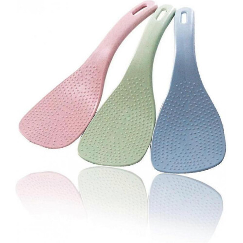 3 Pcs Rice Paddle, Non Stick Rice Spoon Rice Spatula, Premium Rice Cooker