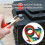5PCS Insulated Test Cables with Spring Loaded Crocodiles clip 2