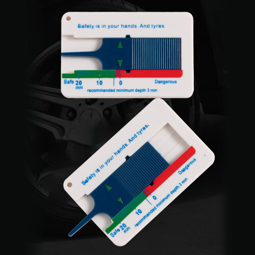 Small Plastic Treads Depth Measurer 0 to 20mm Ranges Precisions 2