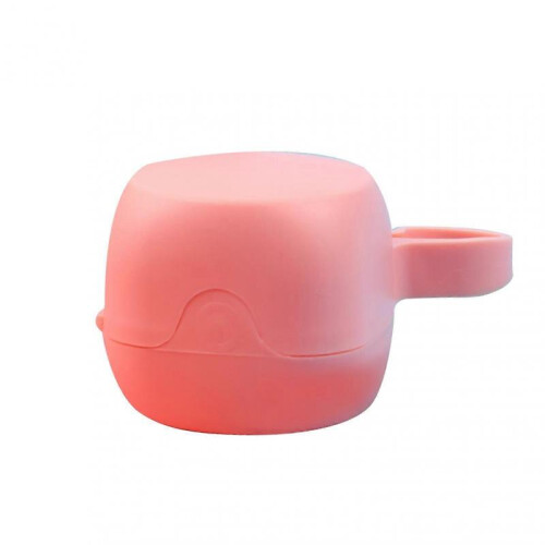 (Pink) Pacifier Case PP Home Travel Tiny Size For Diaper Bag Nipple Storage Container