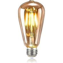 Vintage Edison Light Bulb, LED Retro Edison Lamp E27 4W Warm White Decorative Vintage Antique Light