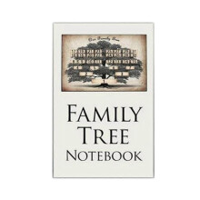 Family Tree Notebook, for Baby, Men, Women, Grandparents, In-laws, Children for Genealogy Memories/